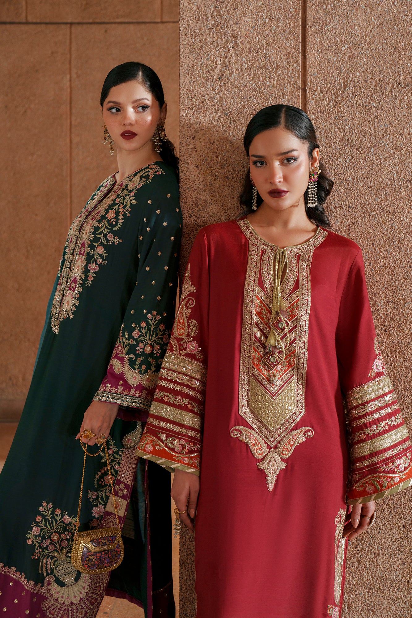 EMBROIDERED KAFTAN (E1032/104/415)
