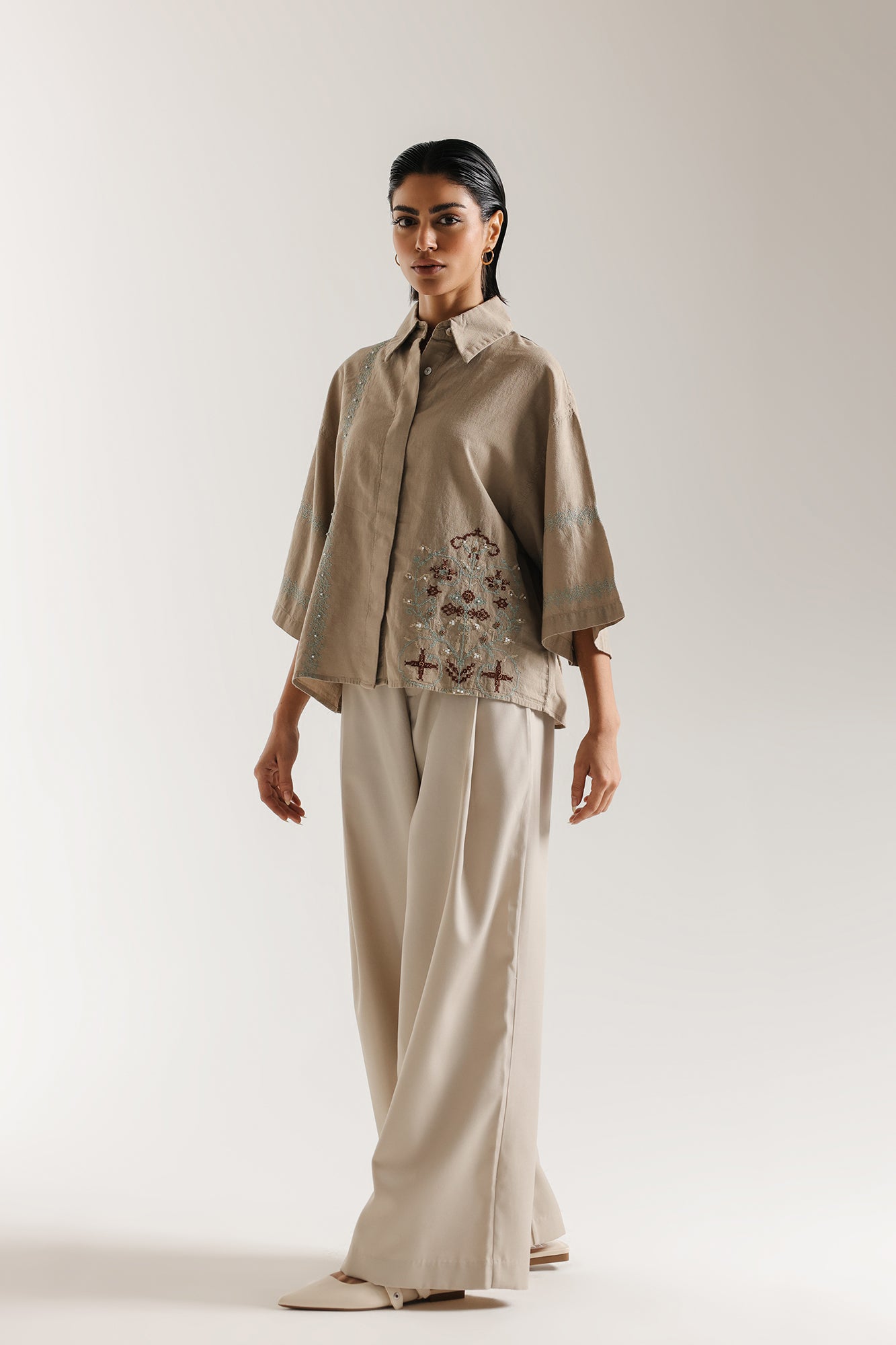 EMBROIDERED SHIRT (E120/817/0057)