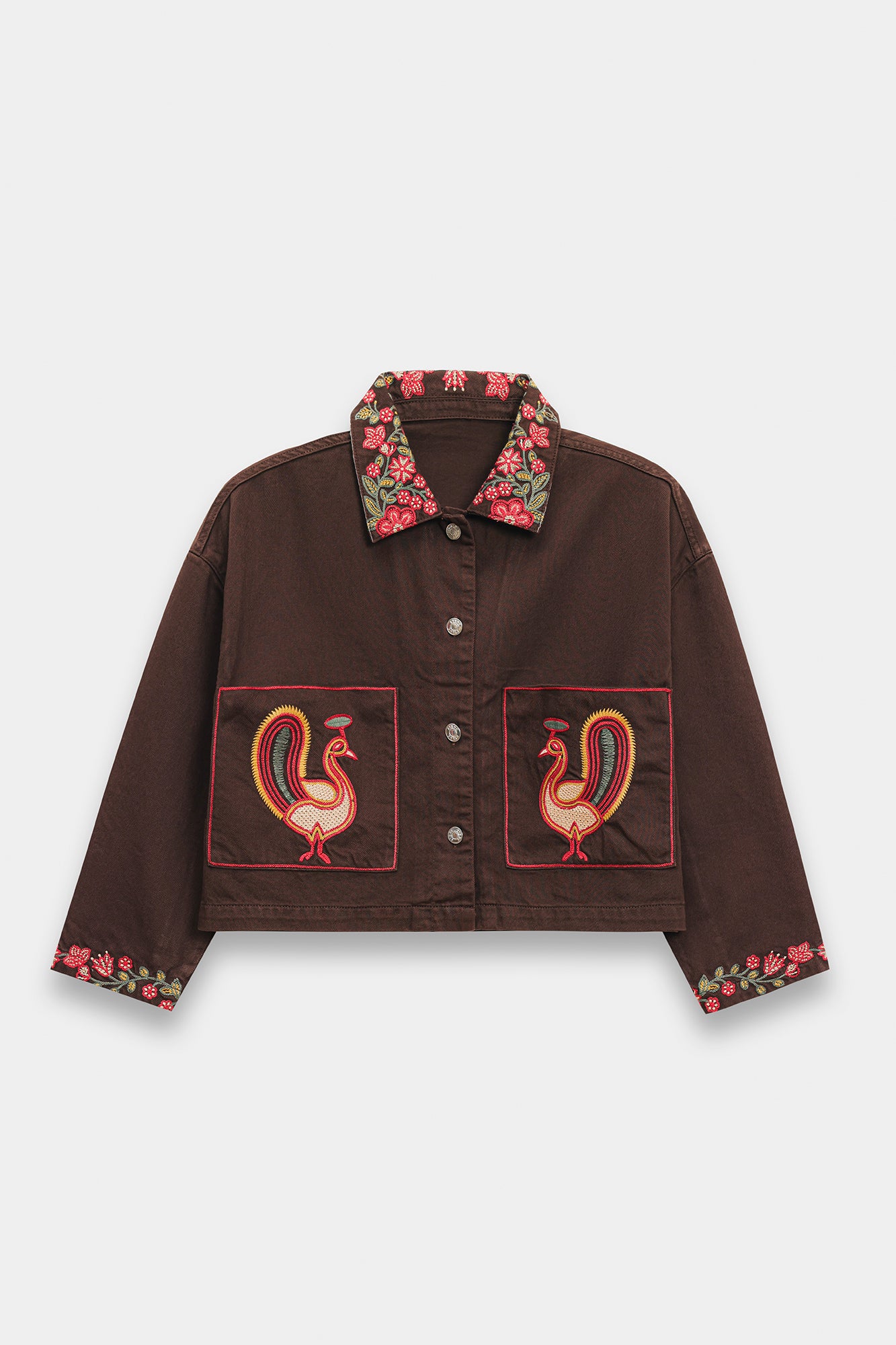 EMBROIDERED OVERSHIRT (E0177/120/821)