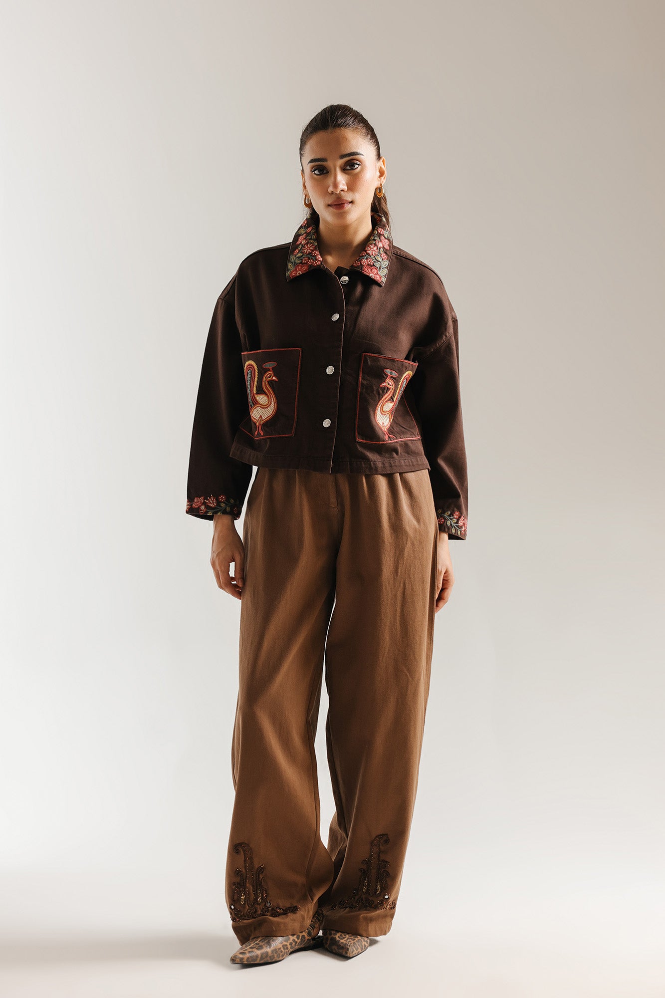 EMBROIDERED OVERSHIRT (E0177/120/821)