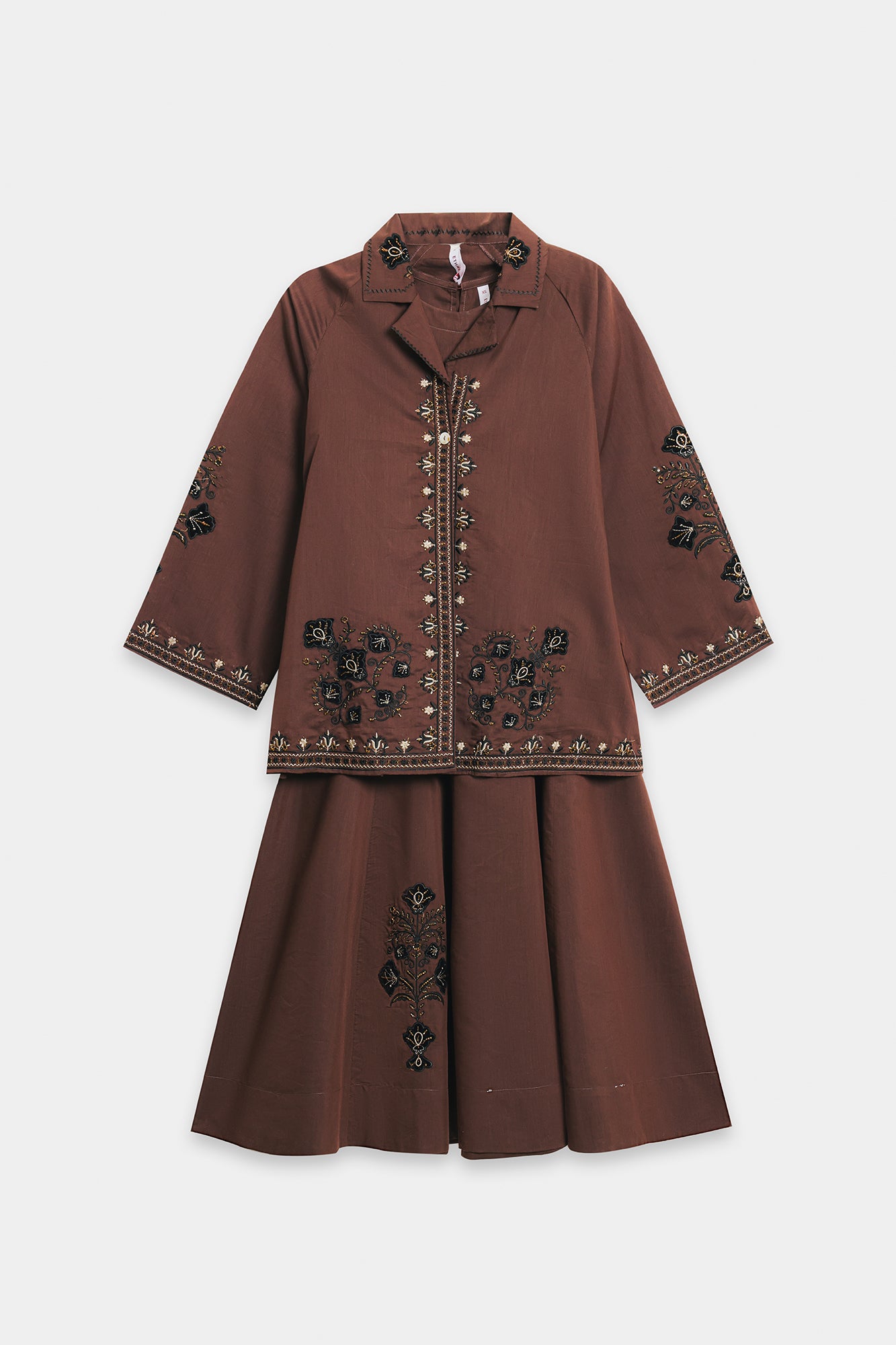 EMBROIDERED DRESS (E0606/119/802)