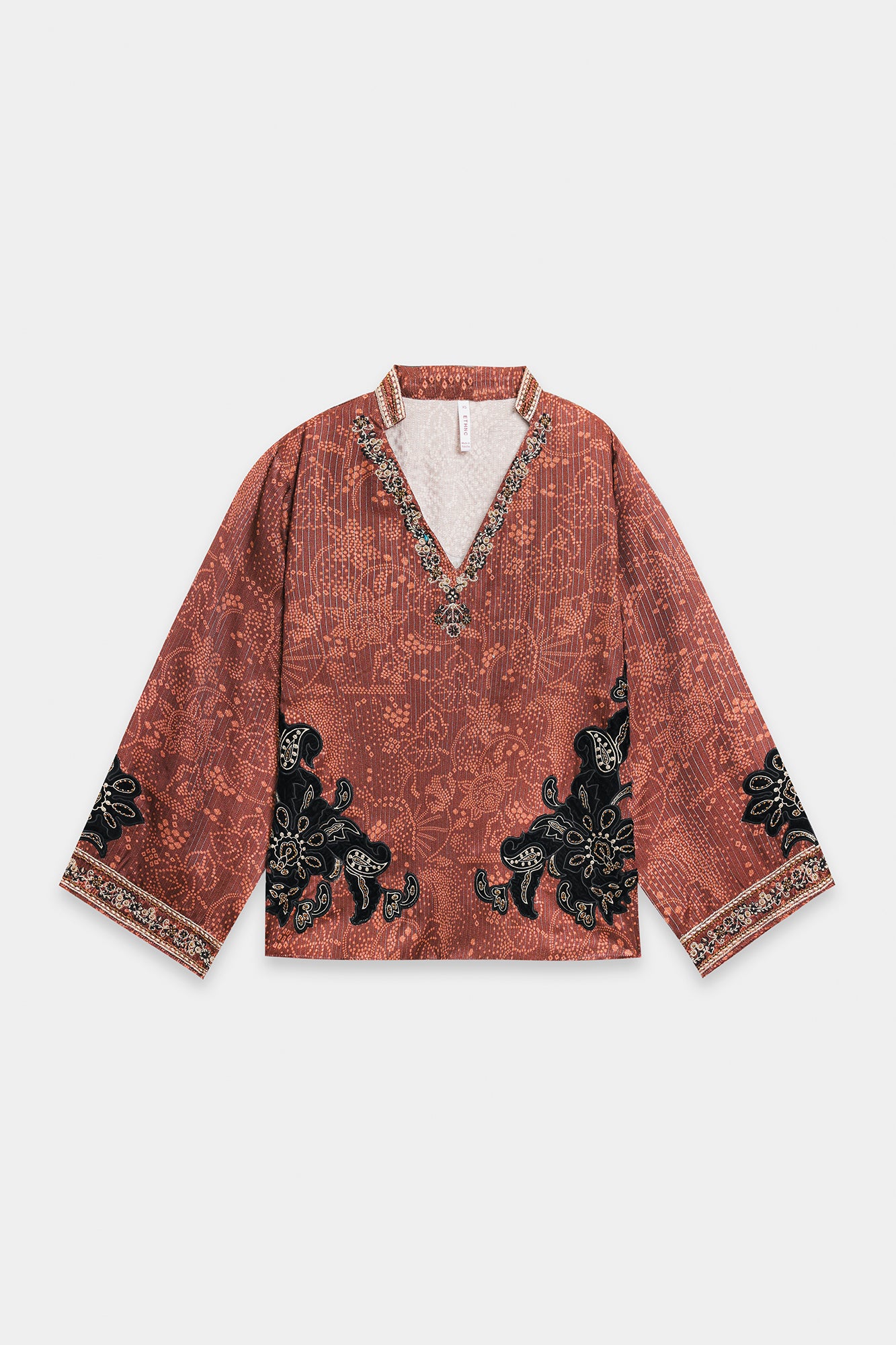 EMBROIDERED TOP (E0615/119/801)