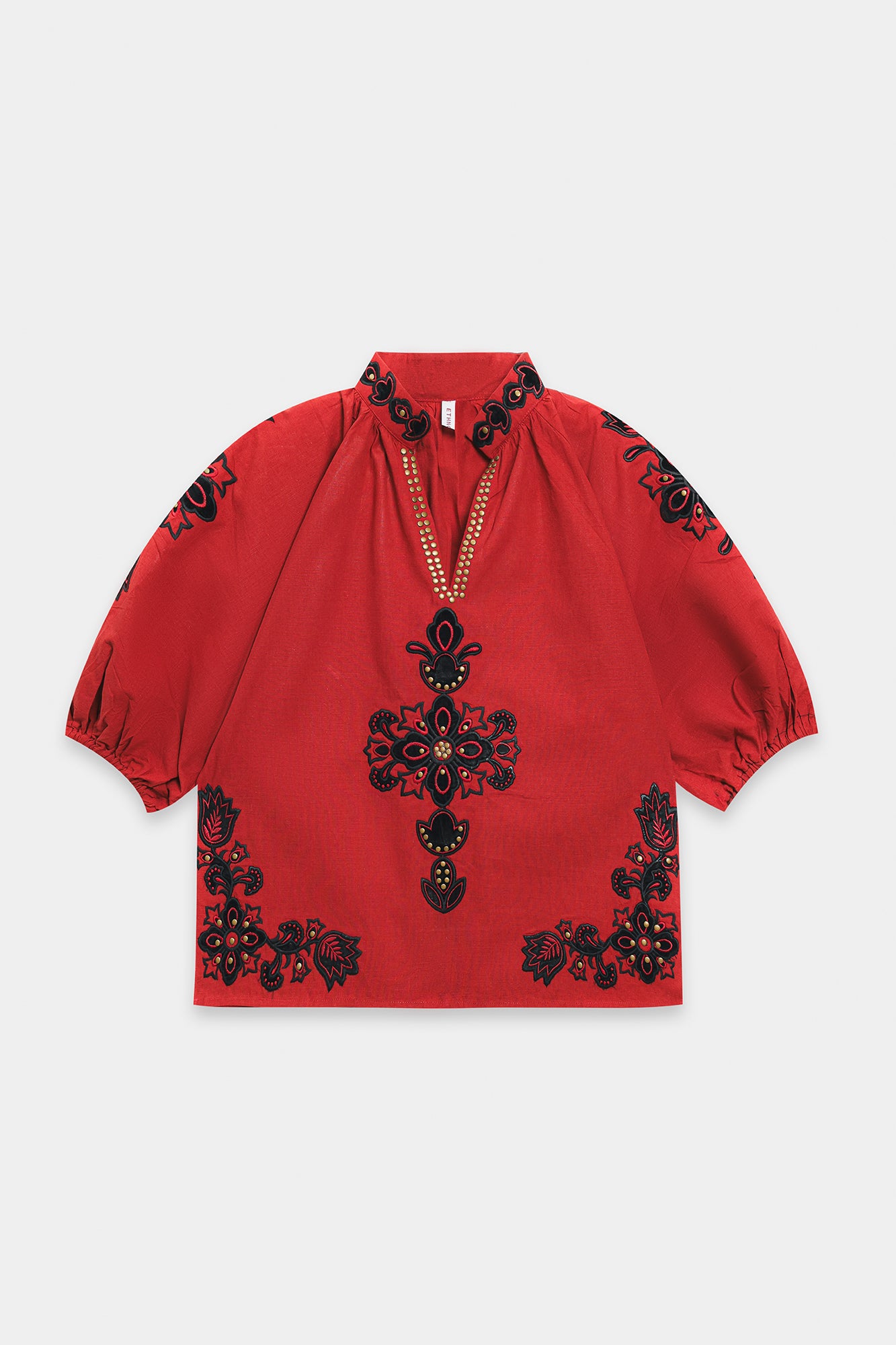 EMBROIDERED TOP (E0635/119/209)