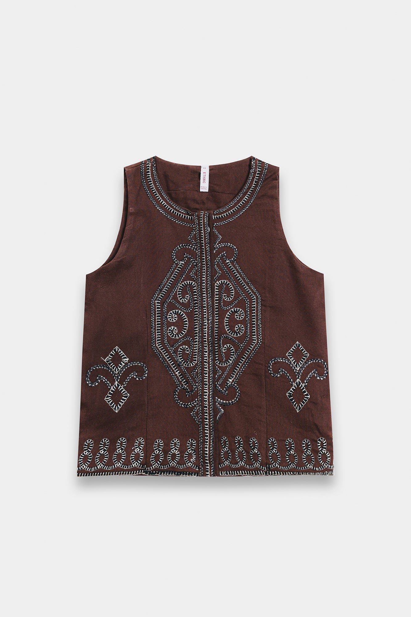 EMBROIDERED WAISTCOAT (E0650/119/802)