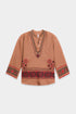 EMBROIDERED TOP (E0659/119/804)