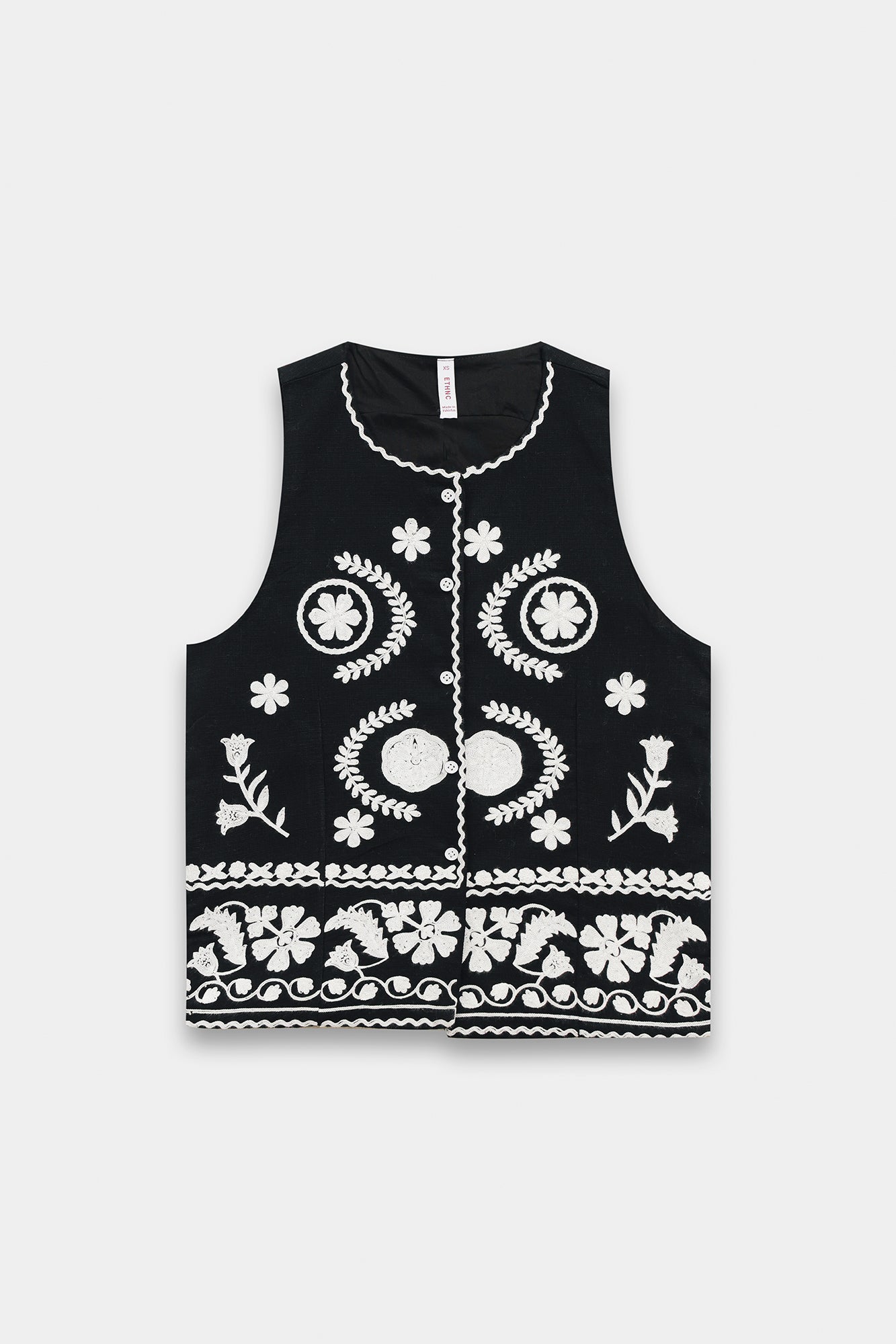 EMBROIDERED WAISTCOAT (E0672/119/902)