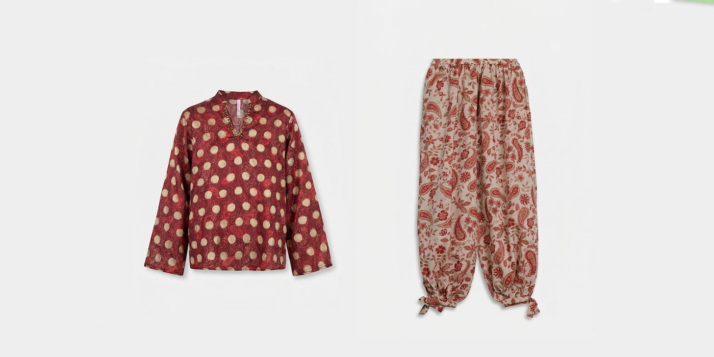 EMBROIDERED SUIT (E0720/119/305)