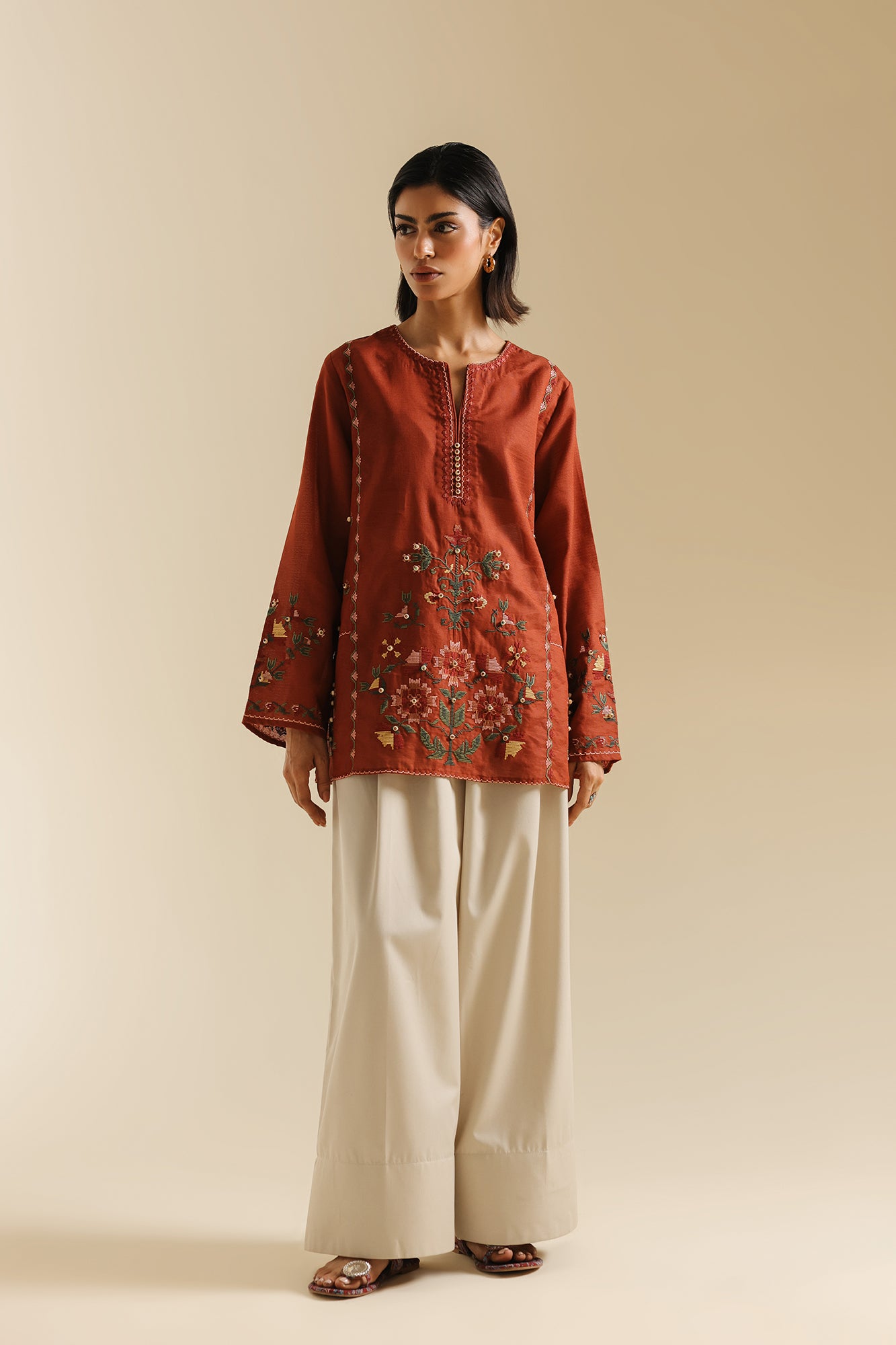 EMBROIDERED SHIRT (E0751/119/309)