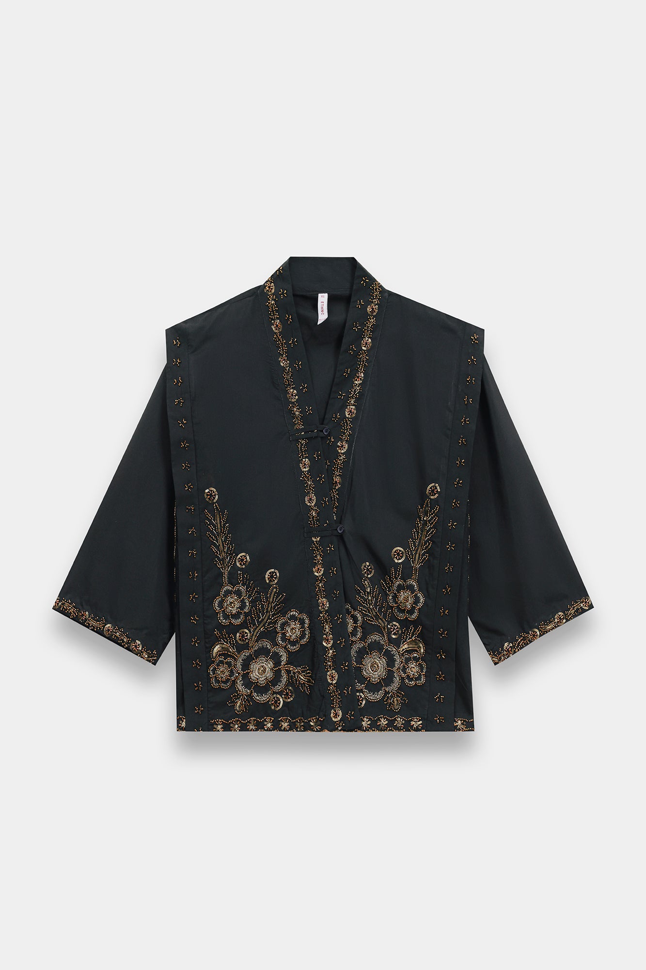 EMBROIDERED KIMONO (E0772/119/902)