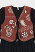 EMBROIDERED DRESS (E1013/101/901)