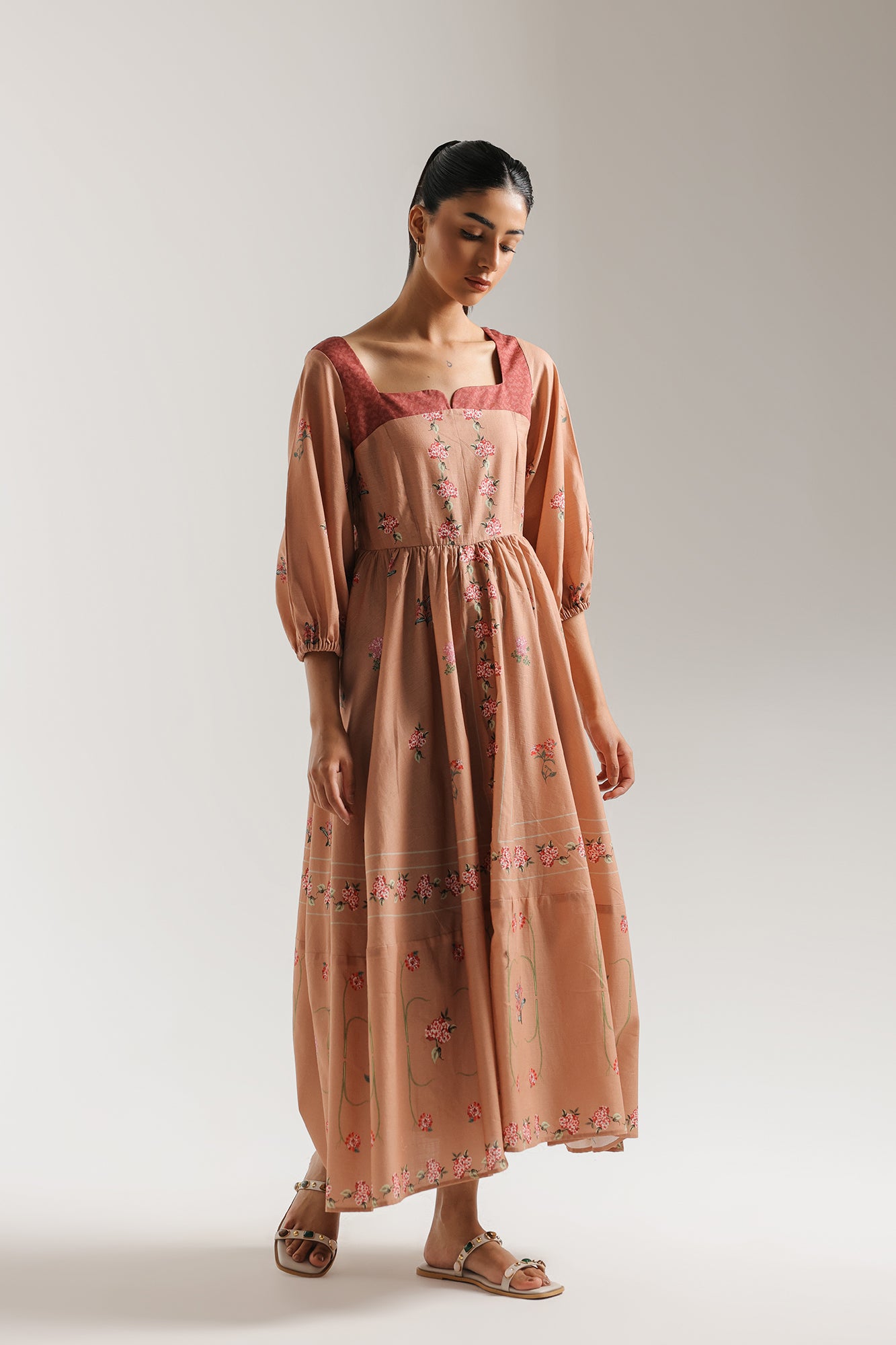 PRINTED DRESS (E3307/108/815)