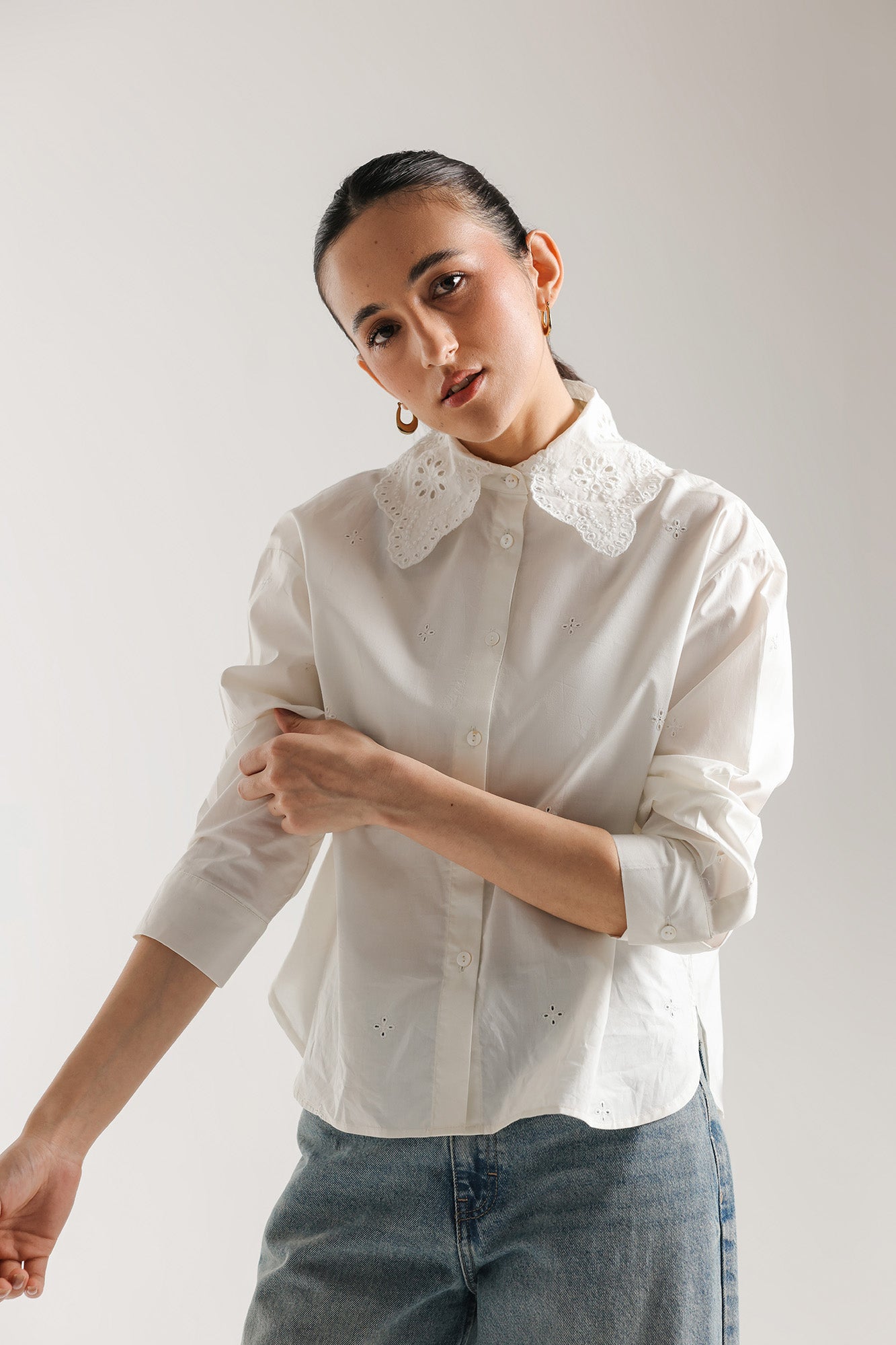EMBROIDERED SHIRT (E3430/108/001)