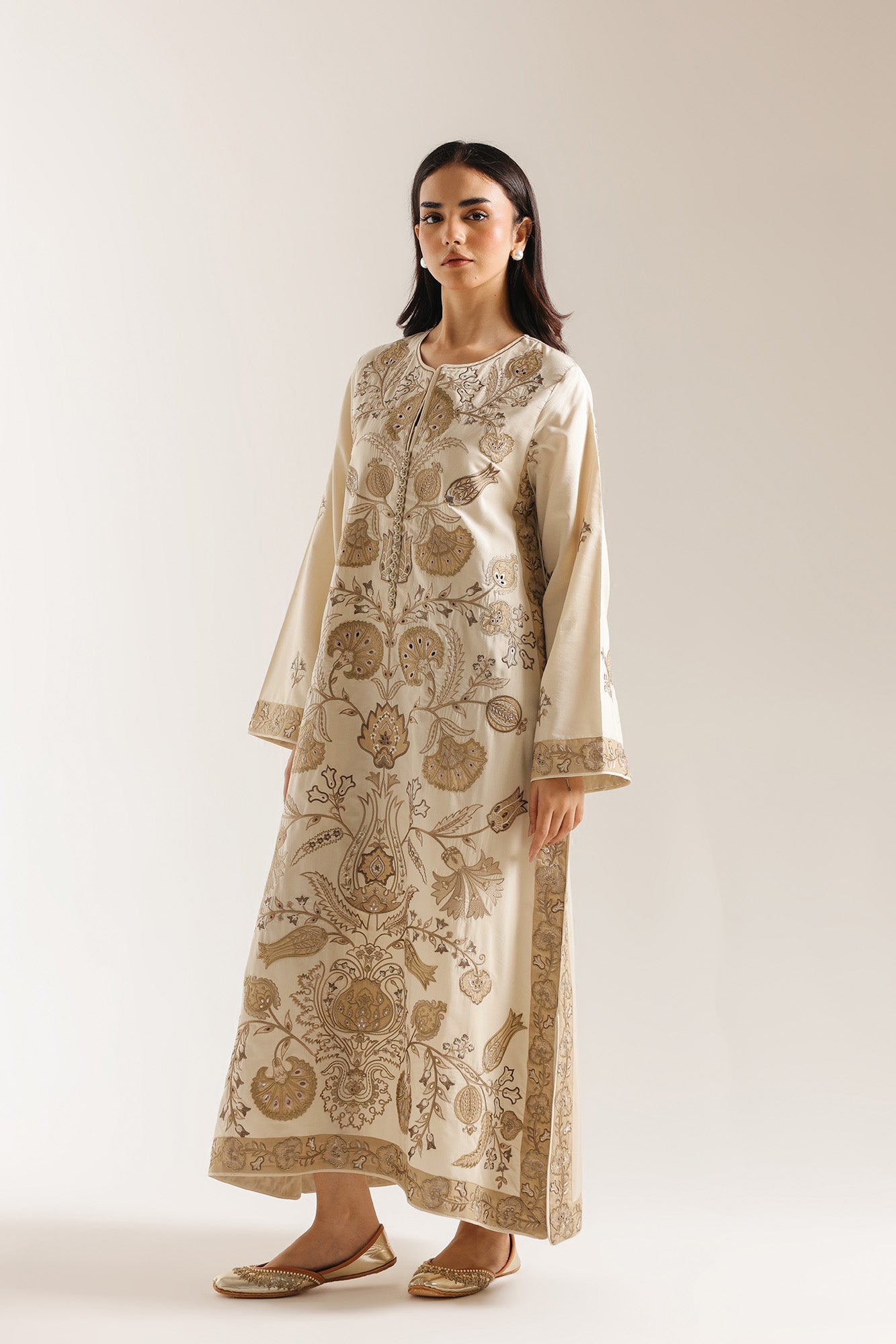 EMBROIDERED KAFTAN (E4075/103/112)