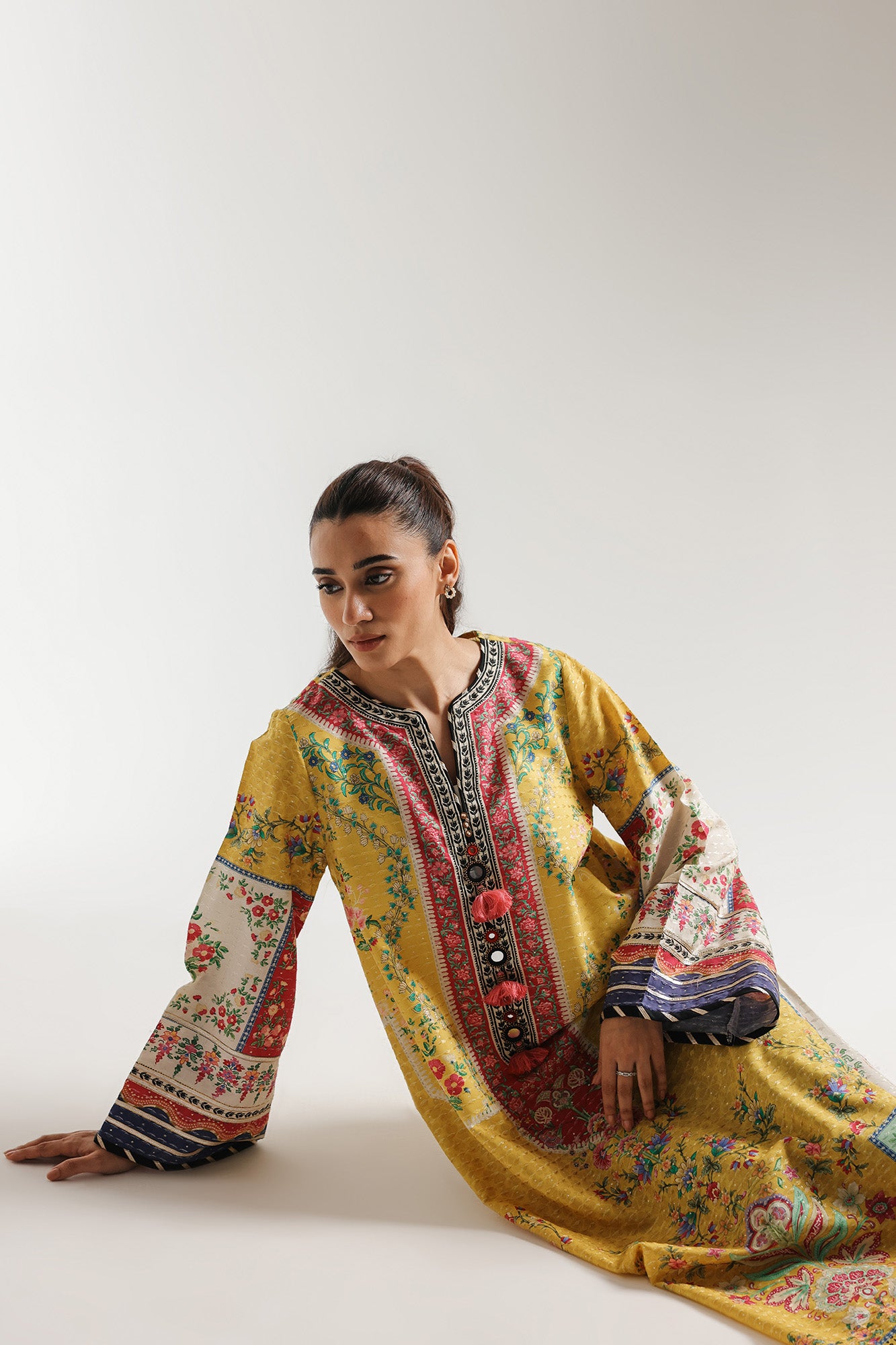 PRINTED KAFTAN (E4109/103/003)