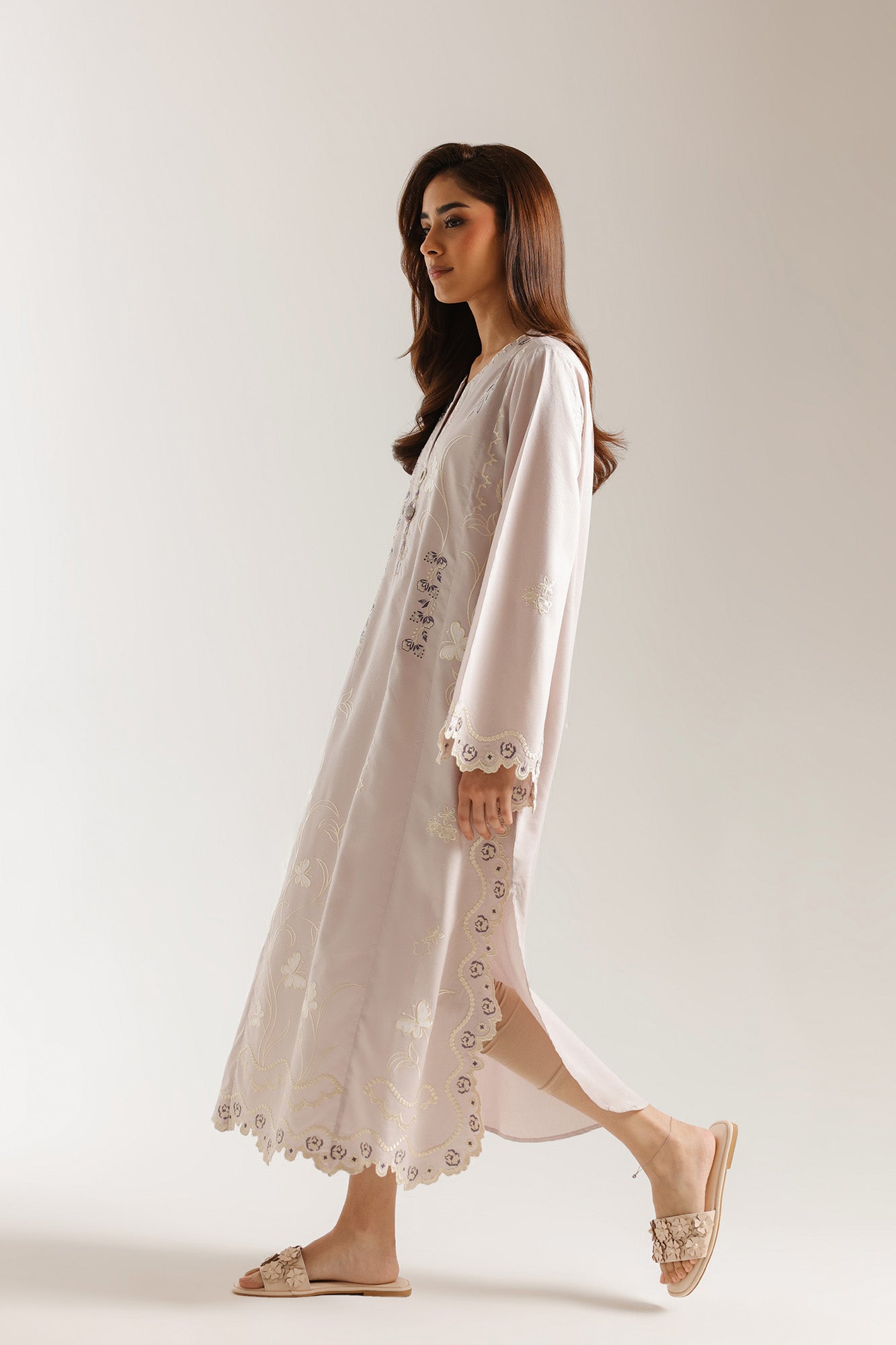 EMBROIDERED DRESS (E7519/102/531)