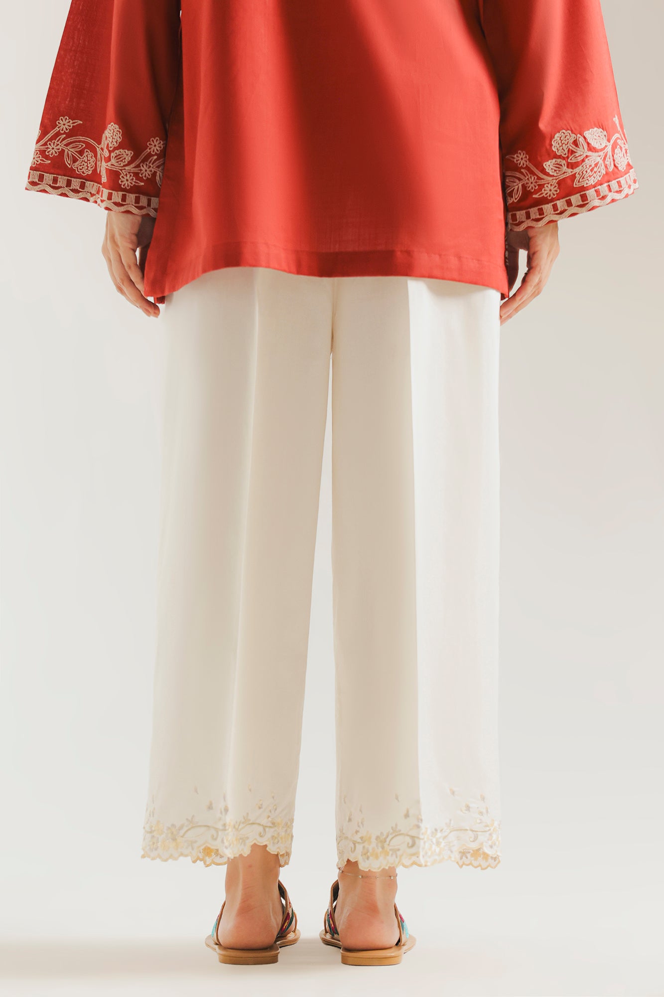 EMBROIDERED TROUSER (E7658/102/002)