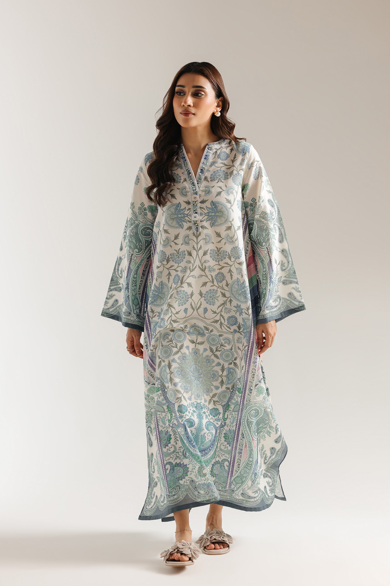 PRINTED KAFTAN (E8116/102/002)
